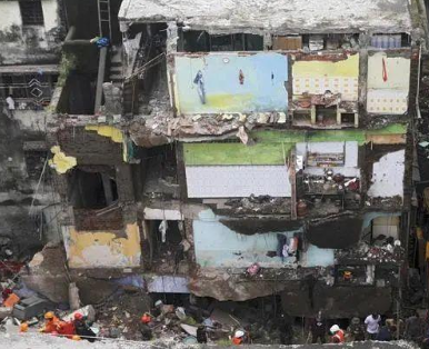 印度居民楼倒塌事故已致41人死亡 具体是什么情况?