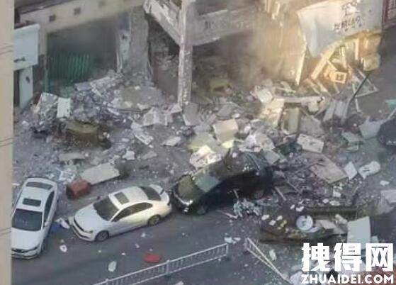 现场:长春一饭店爆炸 汽车被掀翻 究竟是怎么回事？