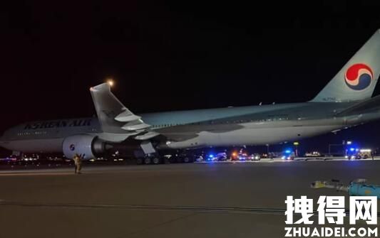 韩国一客机起飞滑跑时撞机 究竟是时撞事怎么回事？