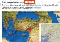 荷兰研究者提前3天预测土耳其强震 背后真相实在让人惊愕