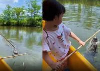 南京一动物园推出钓鳄鱼项目 内幕曝光简直太意外了